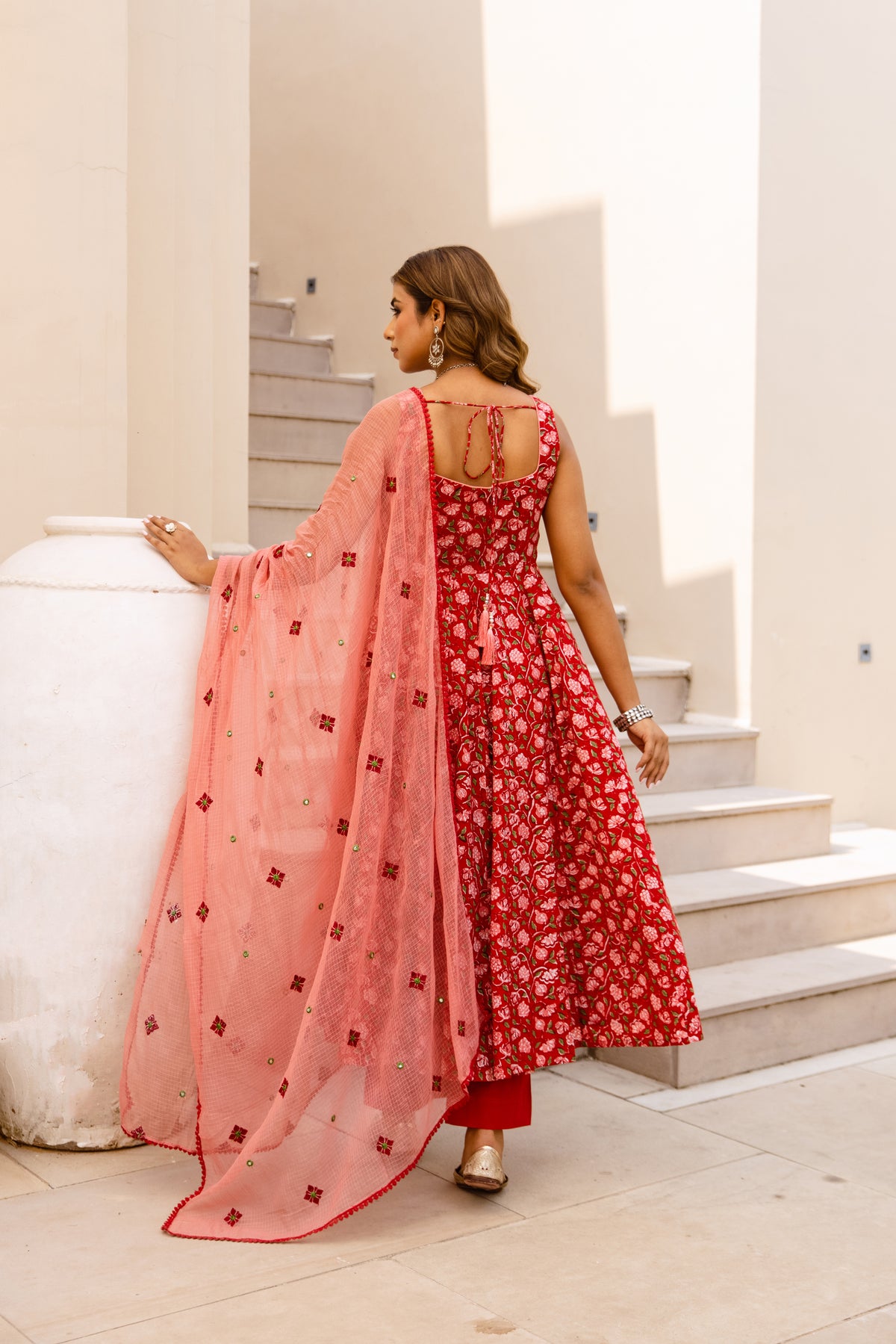 Red & Pink (Sleeveless)