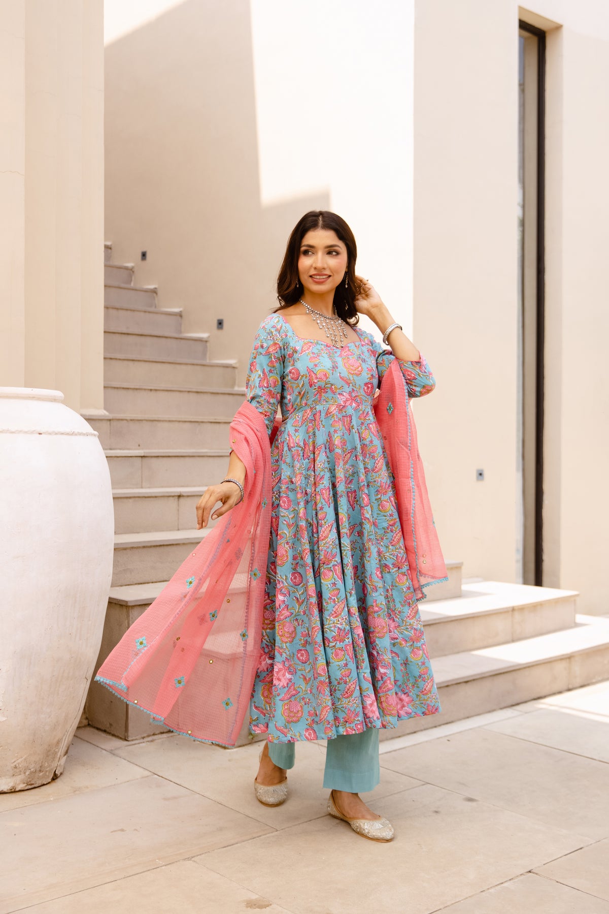 Light Blue & Pink (Sleeved)
