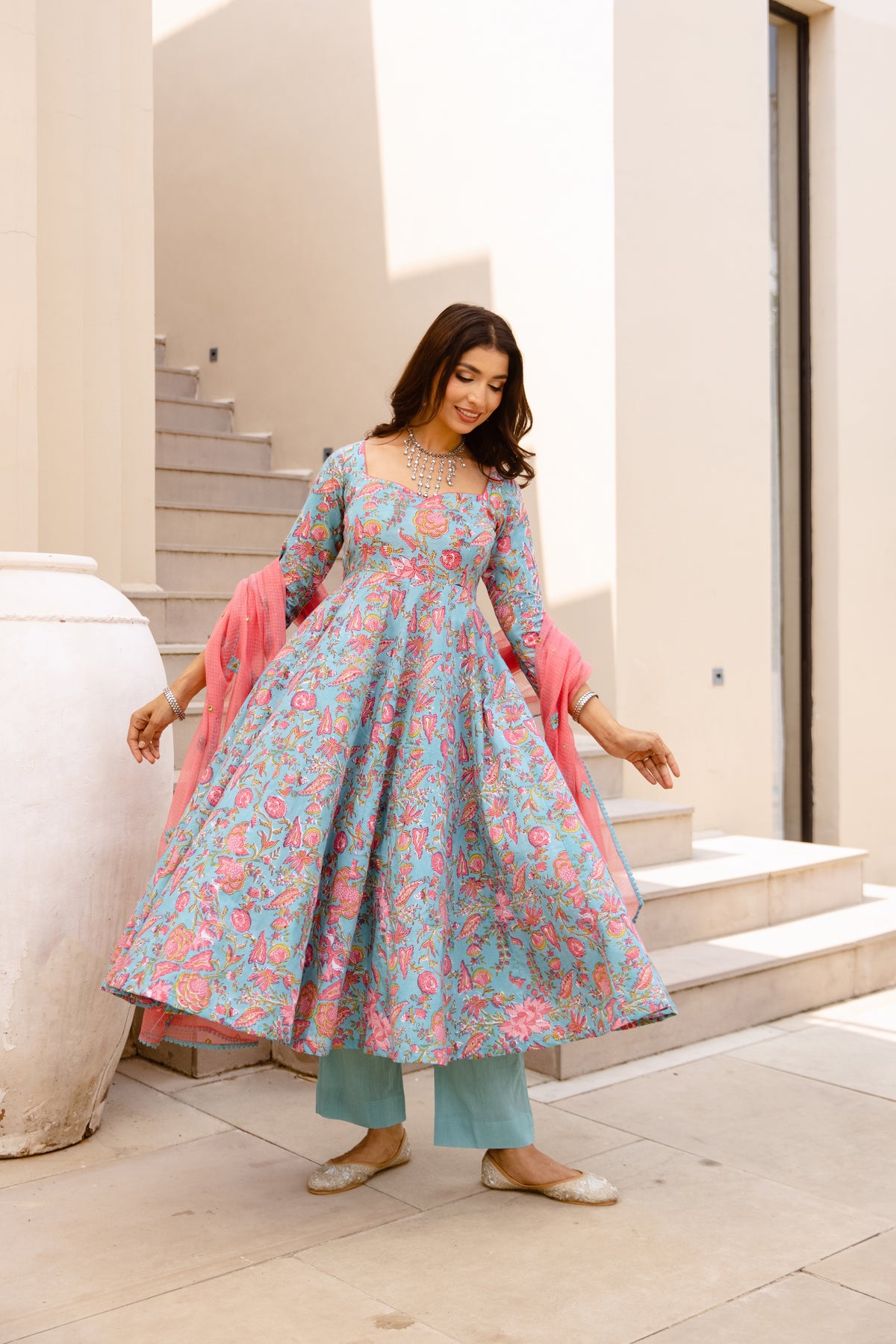 Light Blue & Pink (Sleeved)