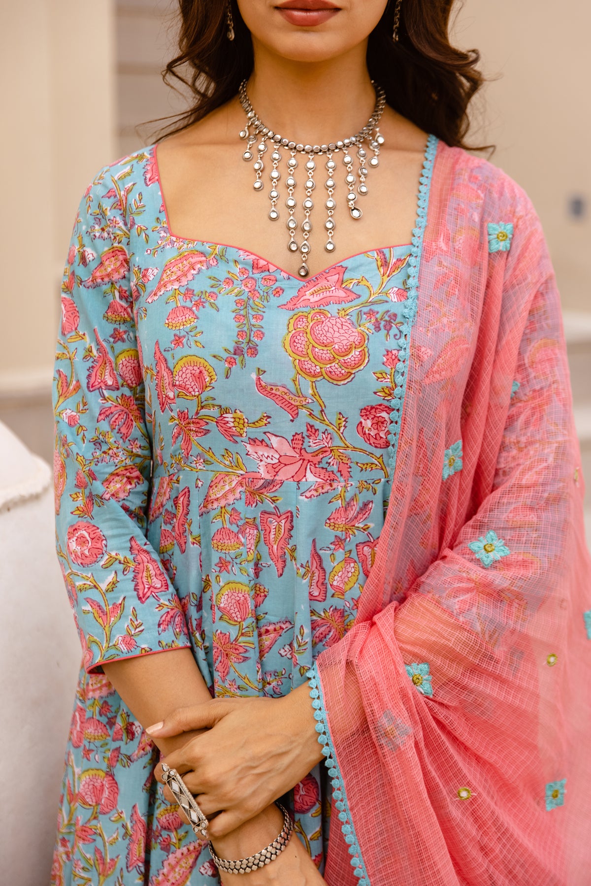 Light Blue & Pink (Sleeved)