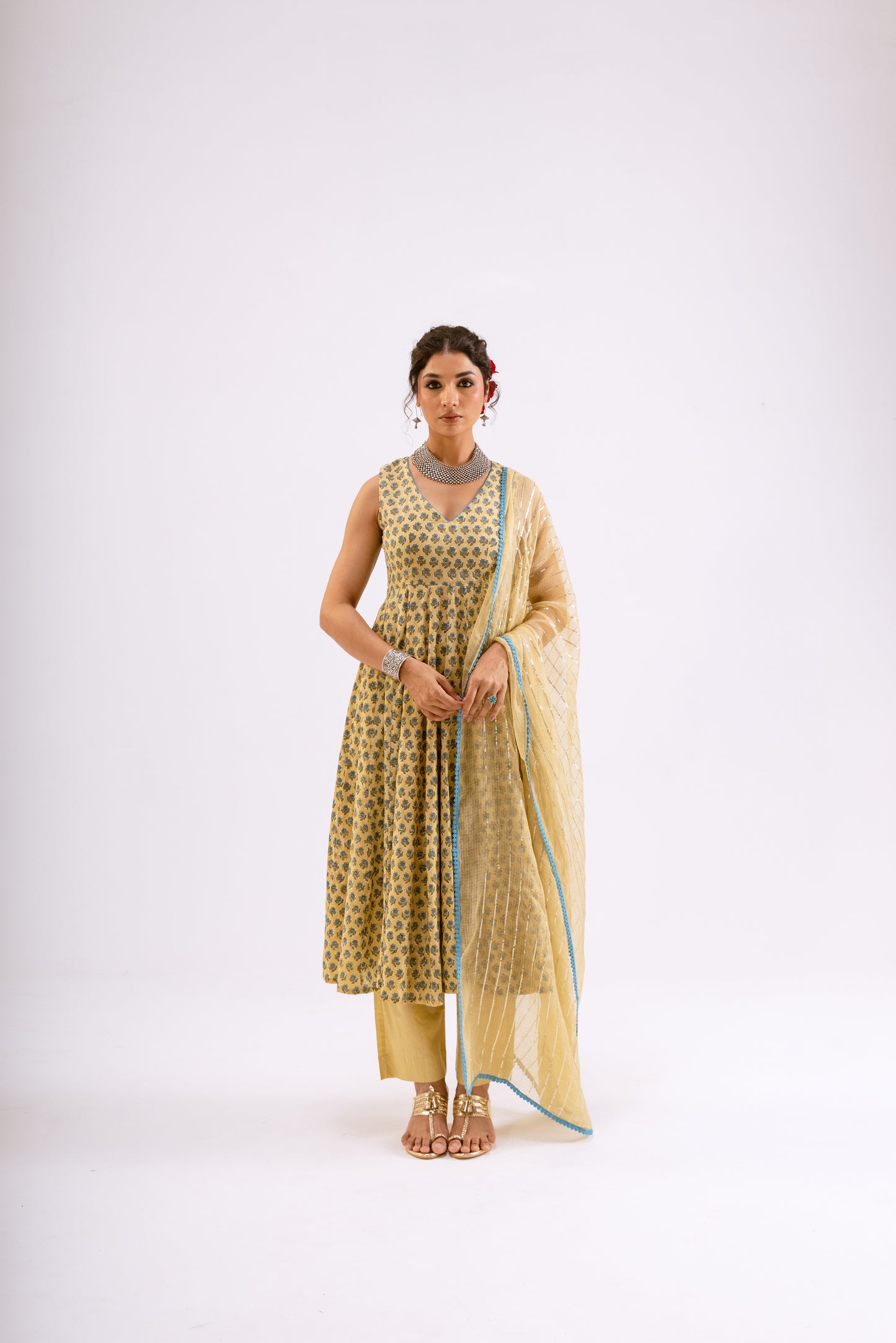 Sand Yellow Butti - Sleeveless