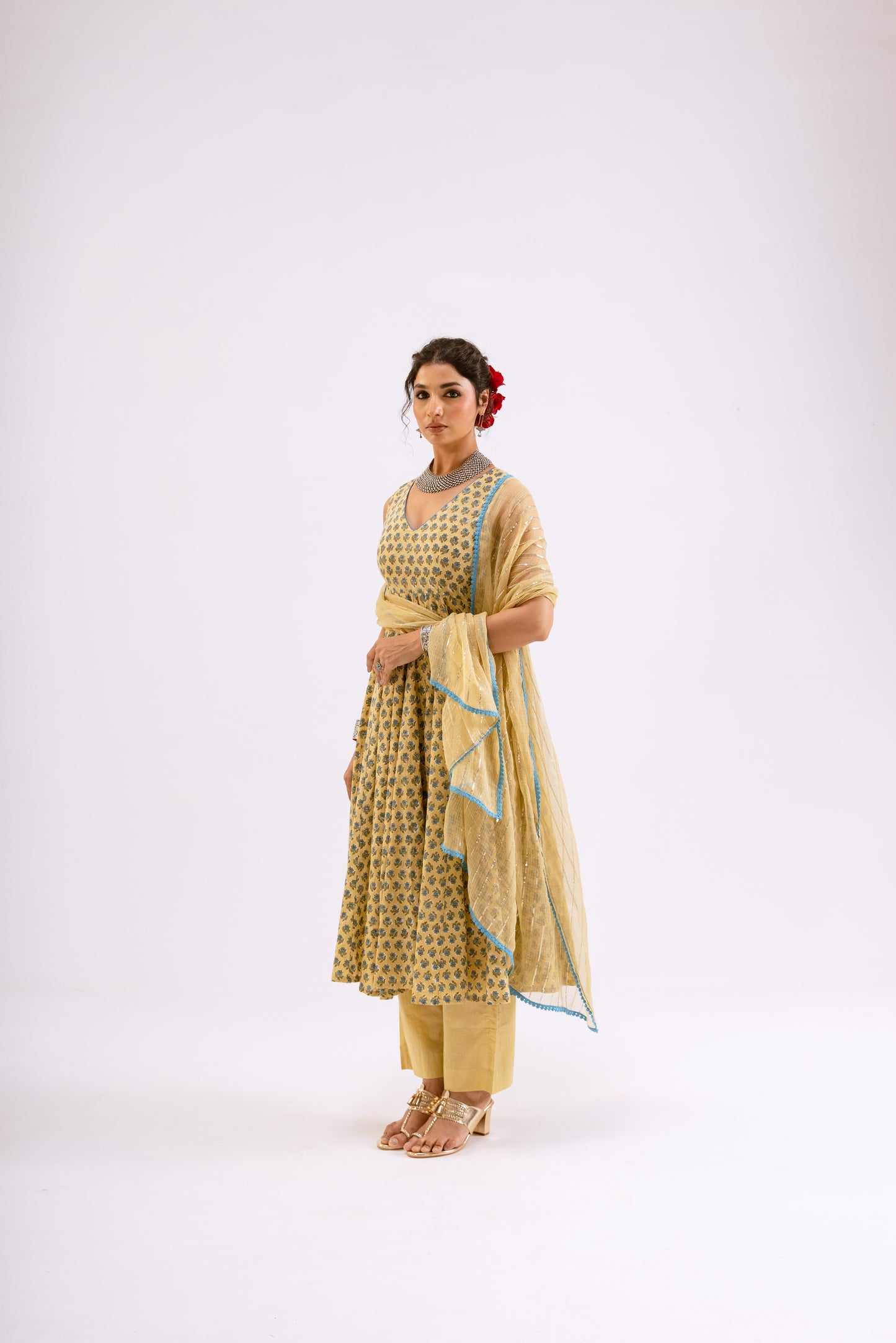 Sand Yellow Butti - Sleeveless