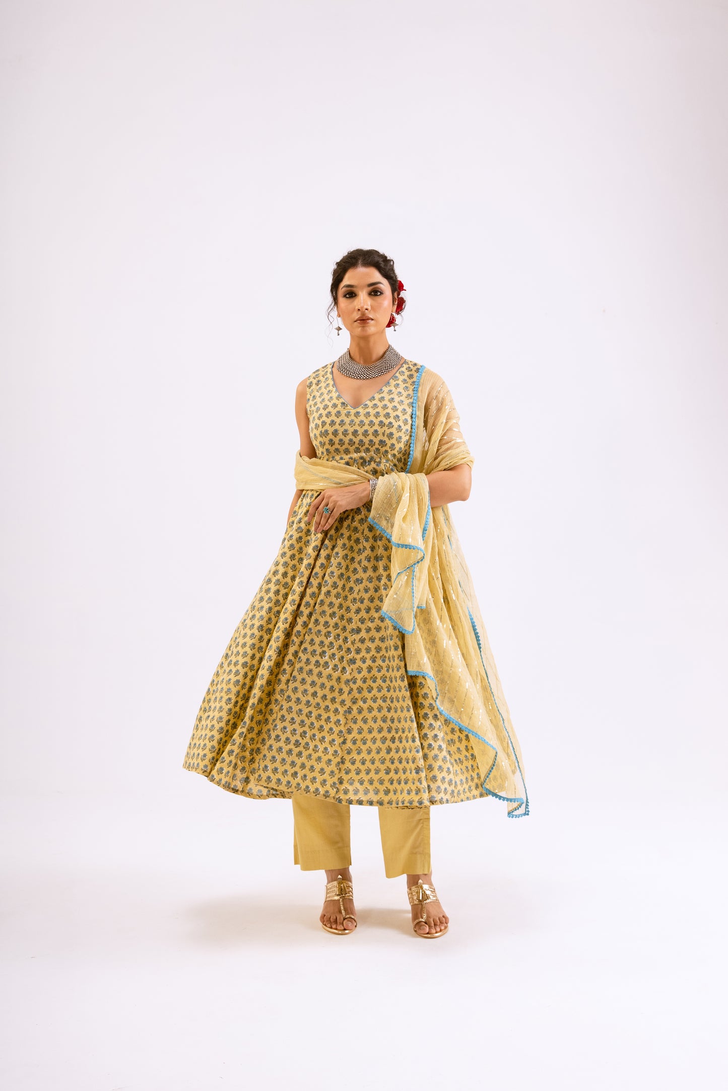 Sand Yellow Butti - Sleeveless