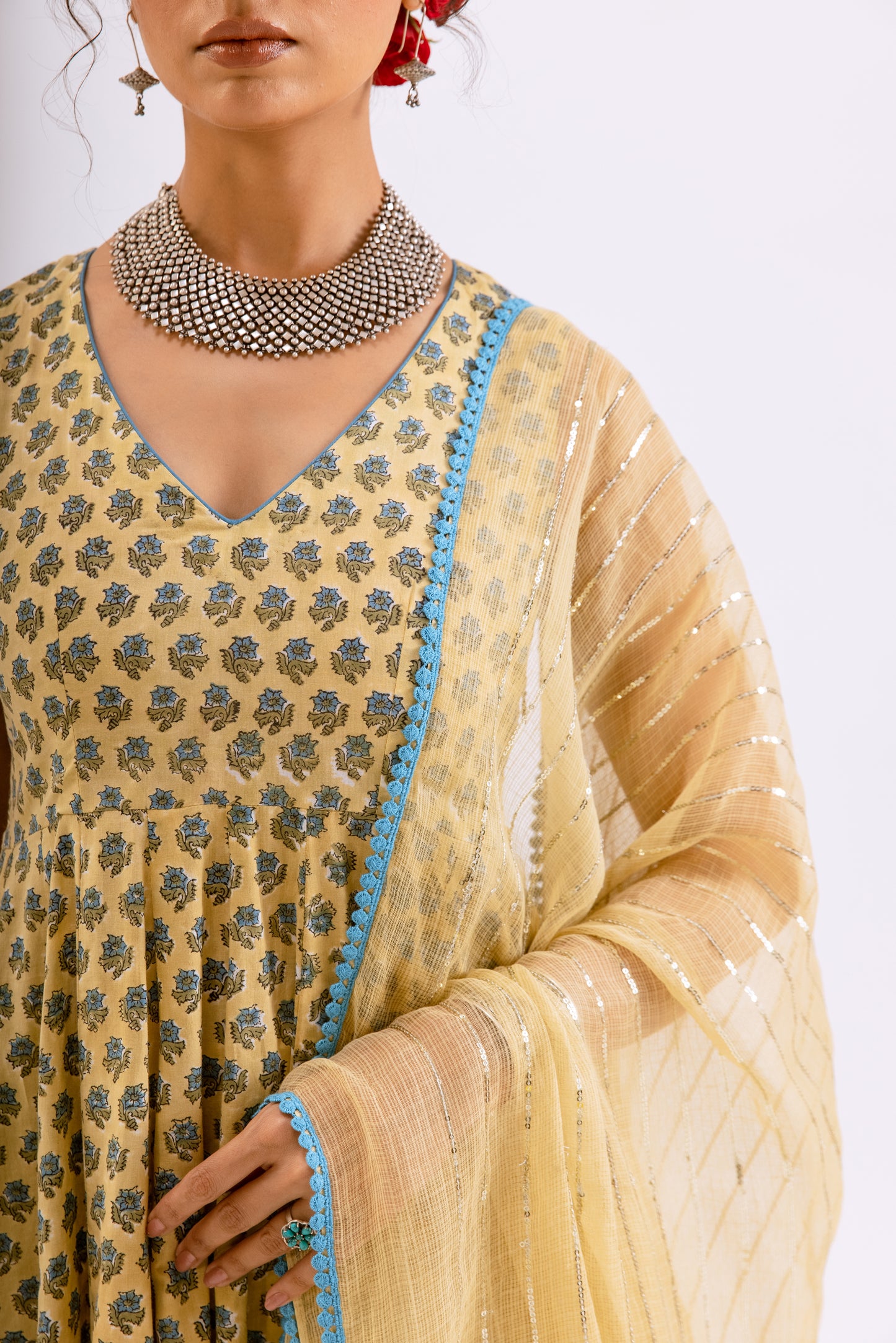 Sand Yellow Butti - Sleeveless