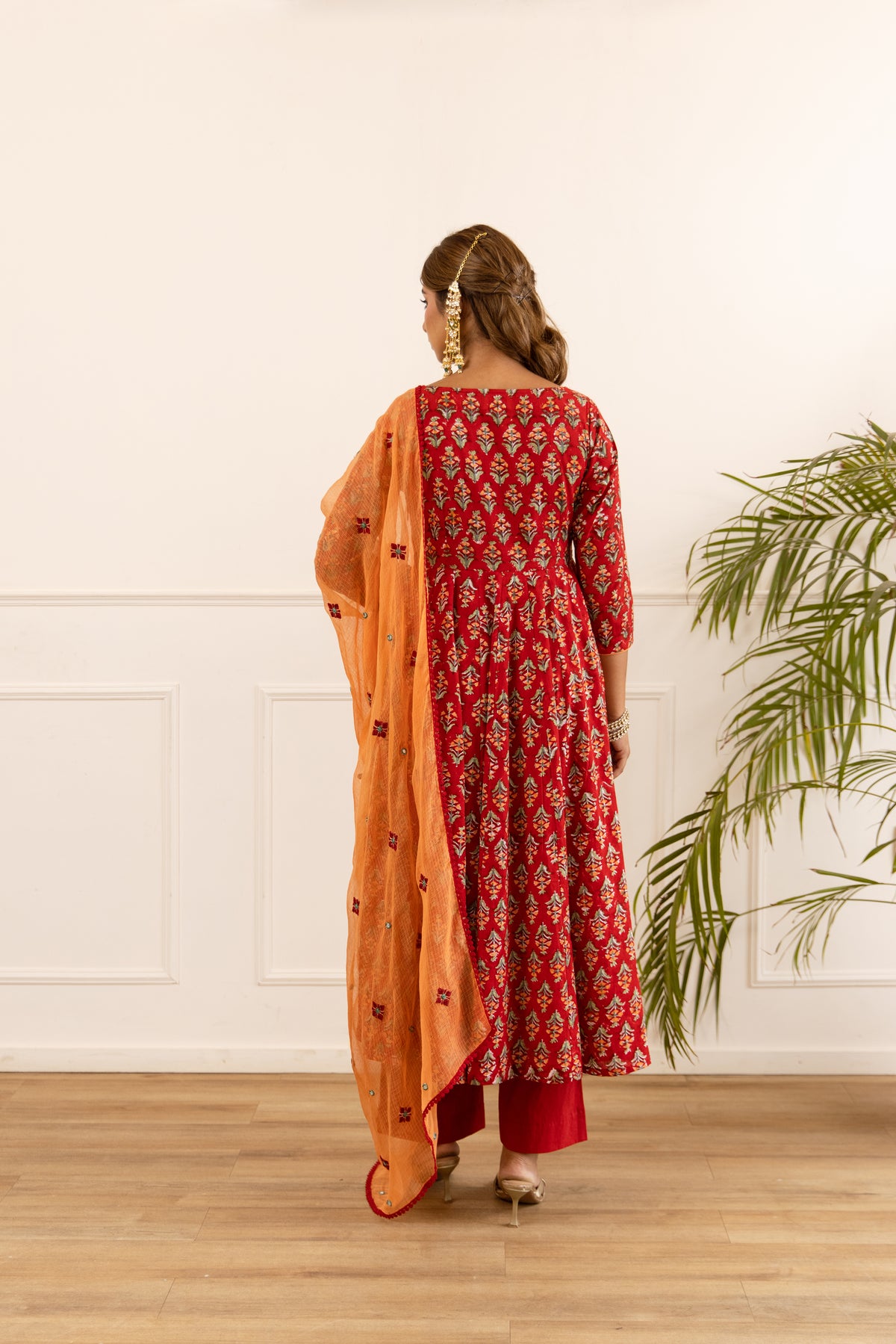 Dark Red & Orange (Sleeved)