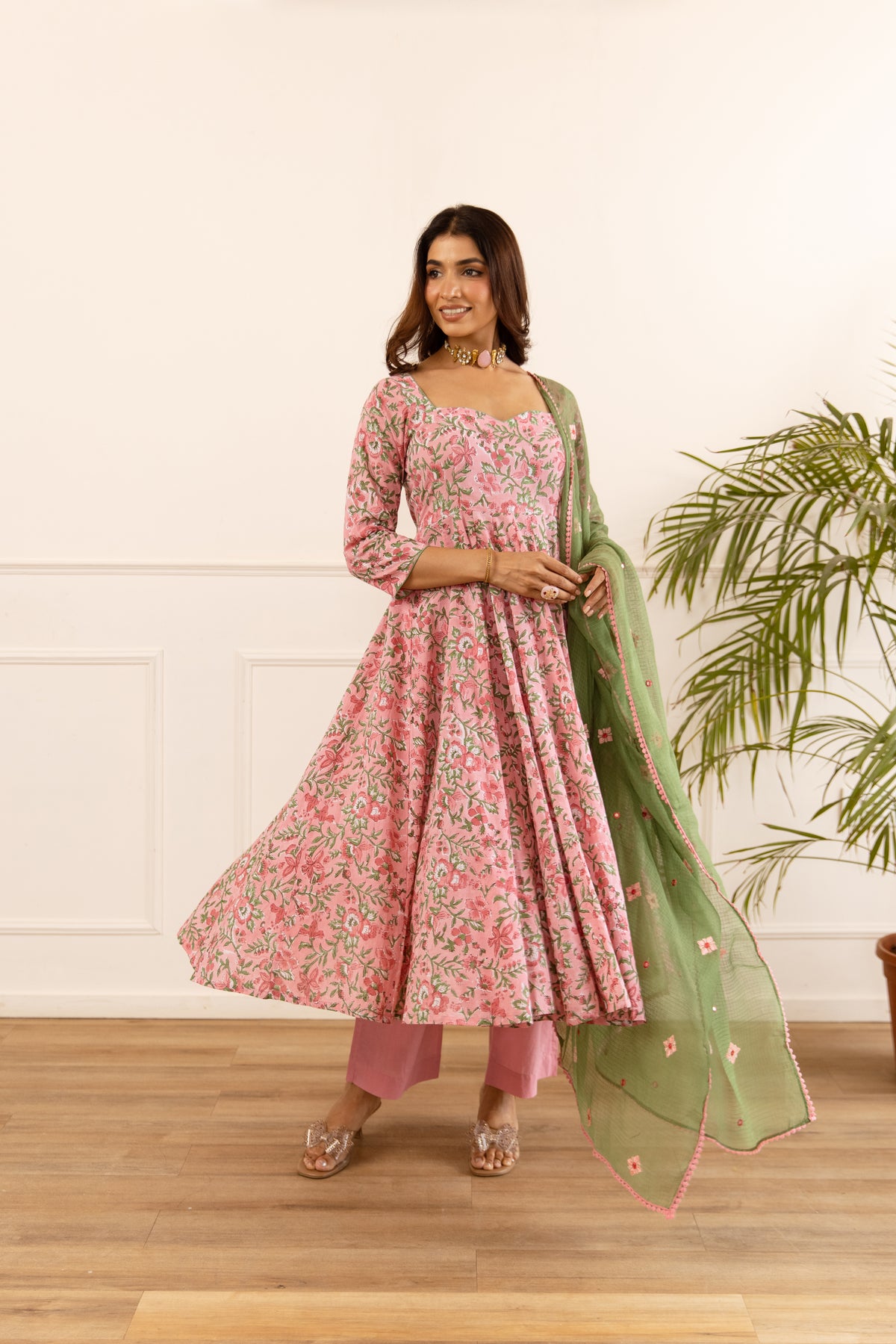 Pink Jaal & Pista (Sleeved)