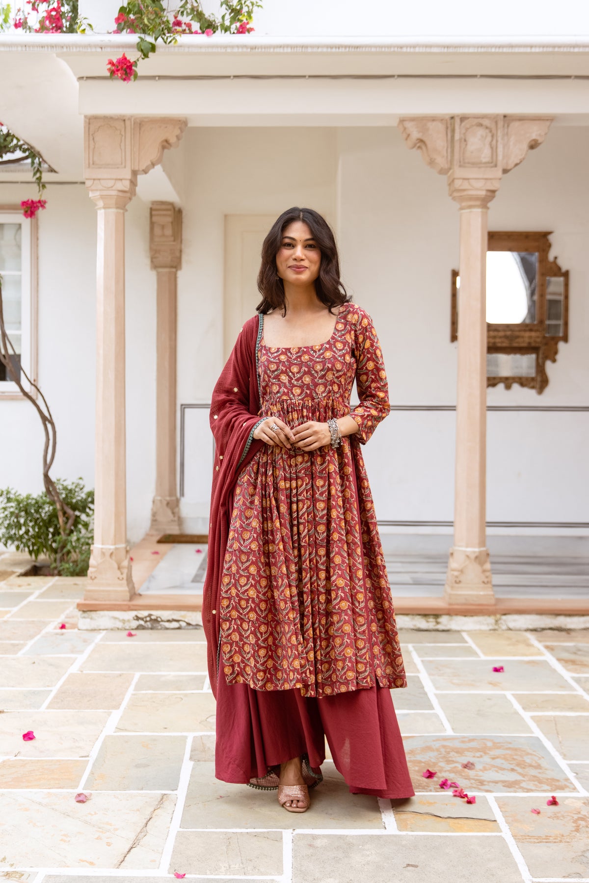 Mulberry Sleeved Suit