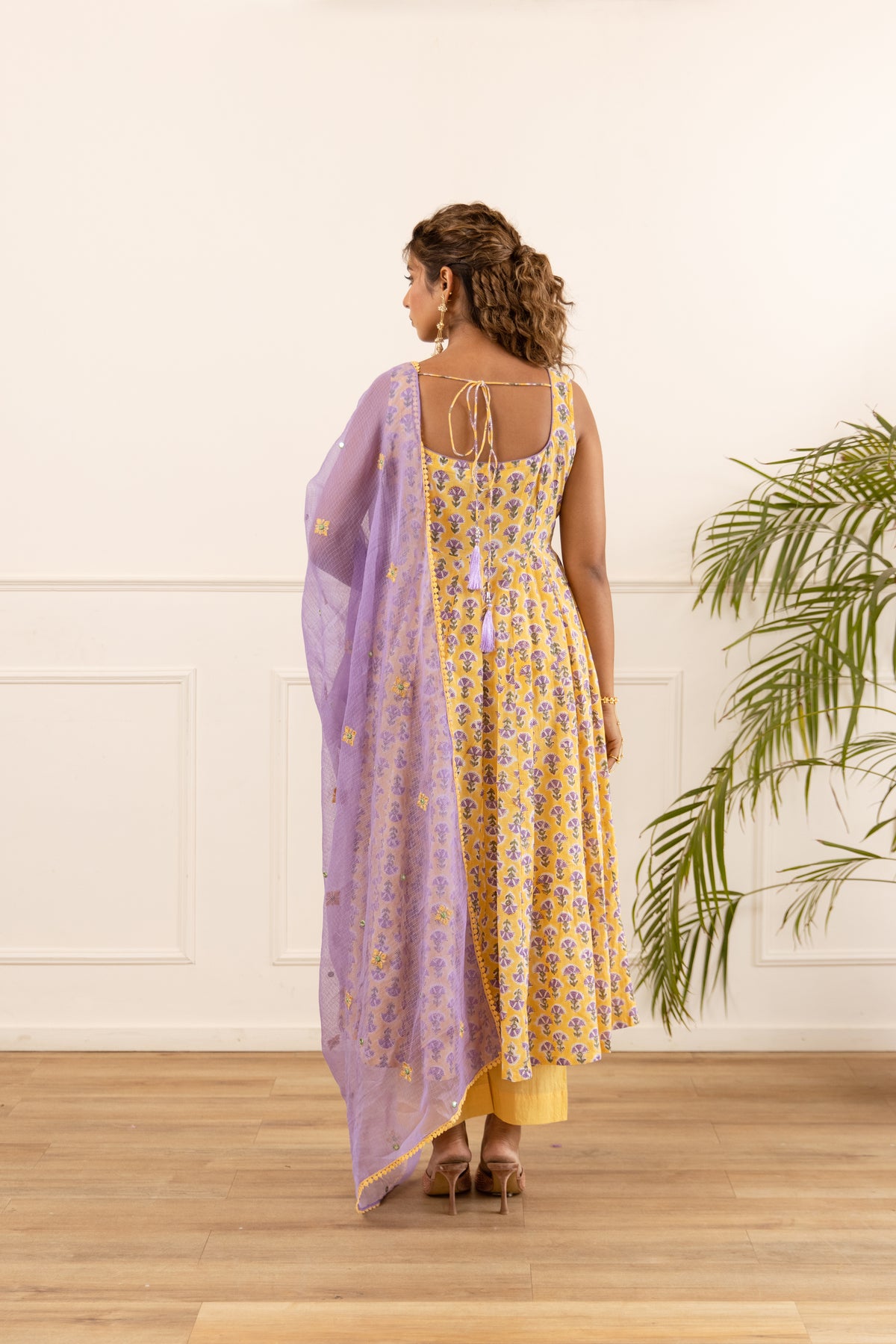Yellow & Lavender (Sleeveless)