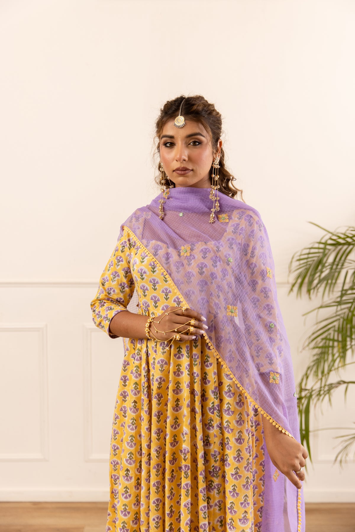 Yellow & Lavender (Sleeved)