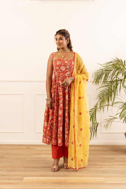 Orange & Yellow (Sleeveless)