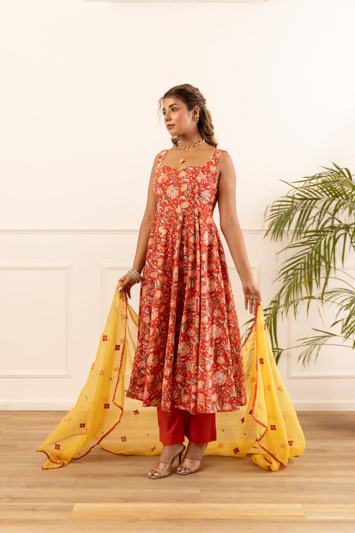 Orange & Yellow (Sleeveless)