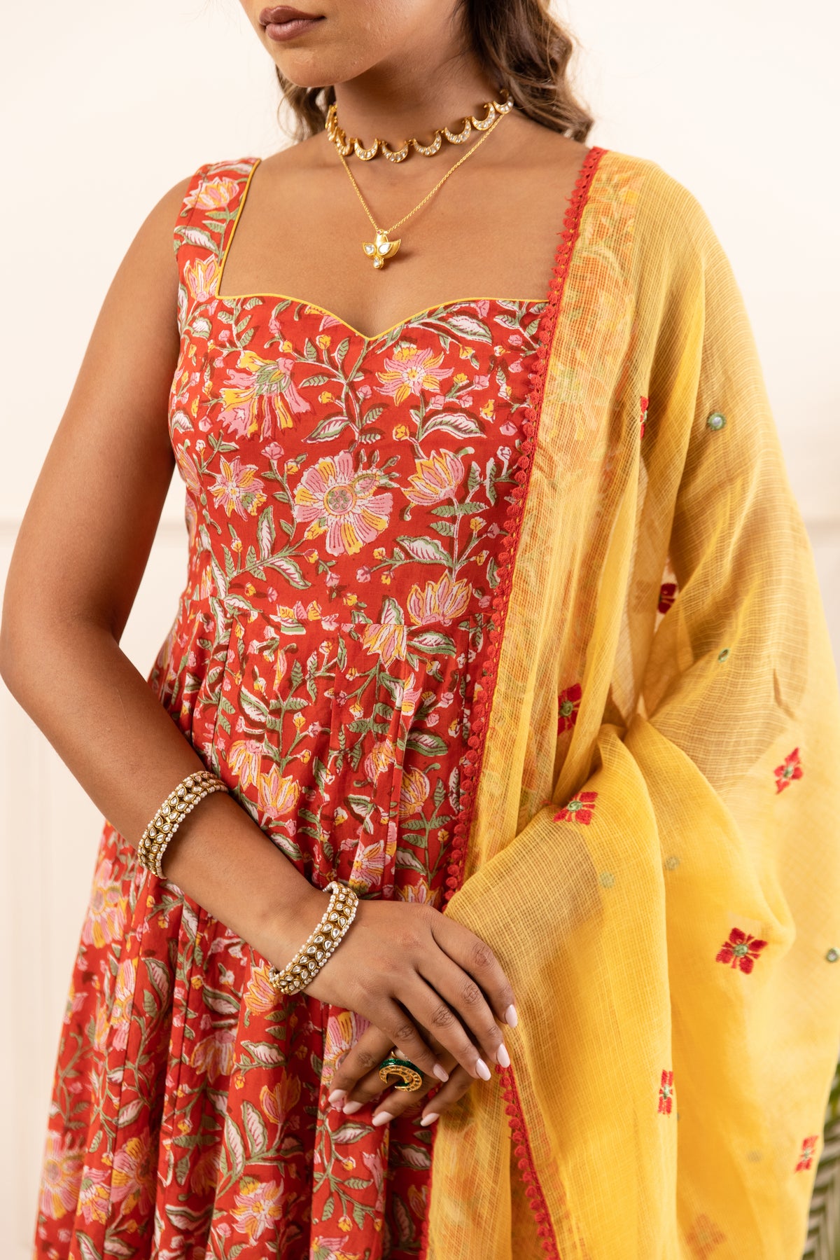 Orange & Yellow (Sleeveless)