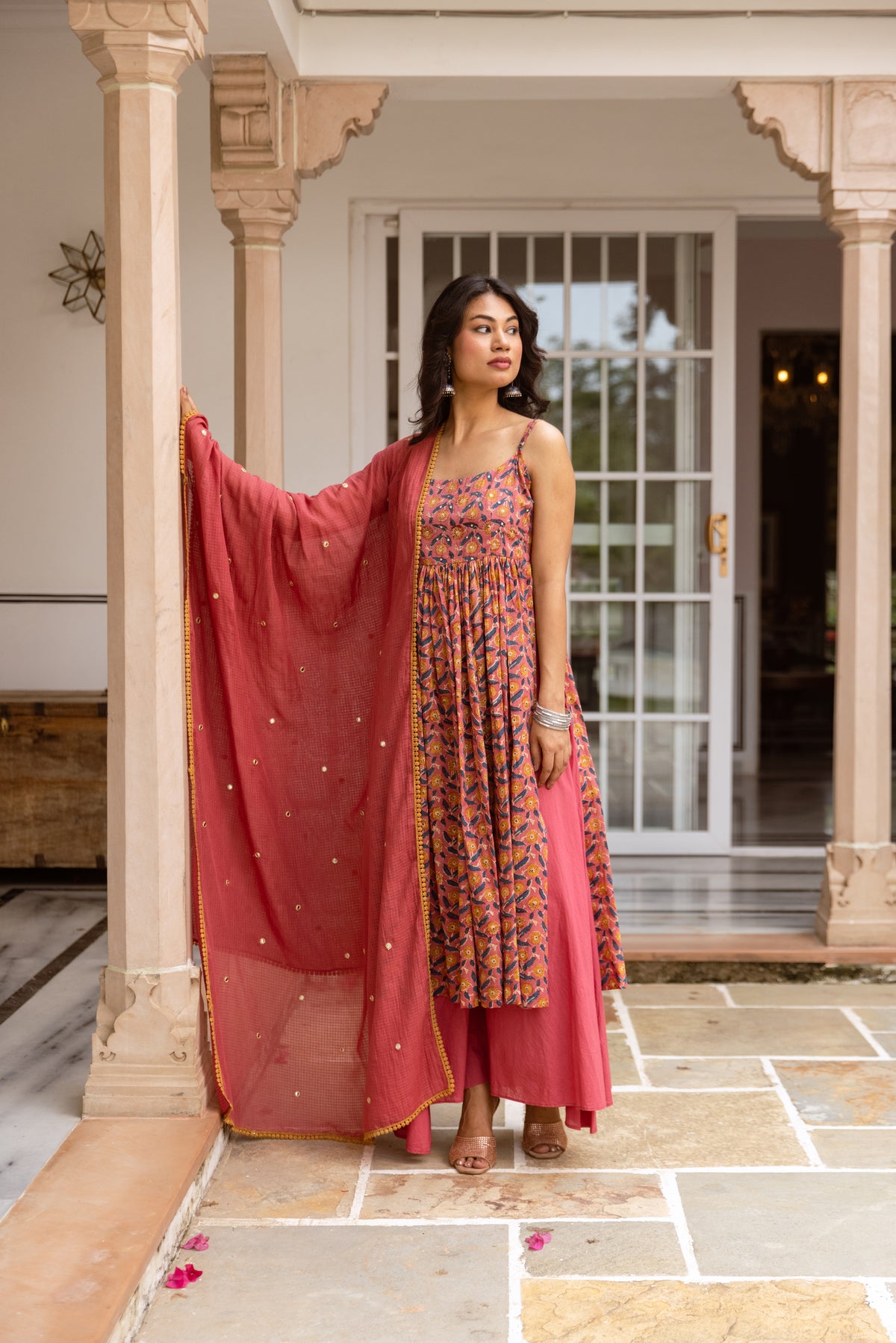 Peony Thin Strap Suit