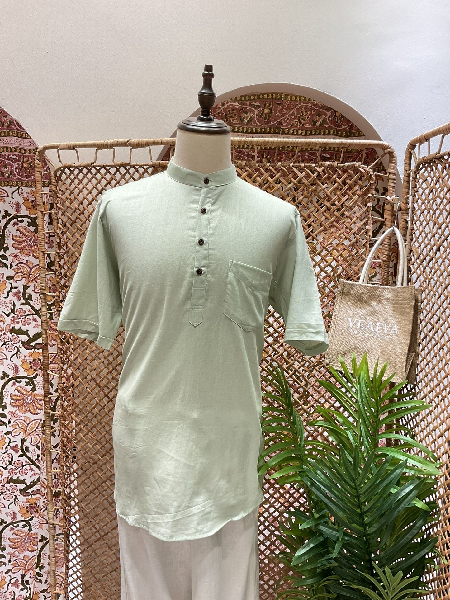 Pale Green Kurta