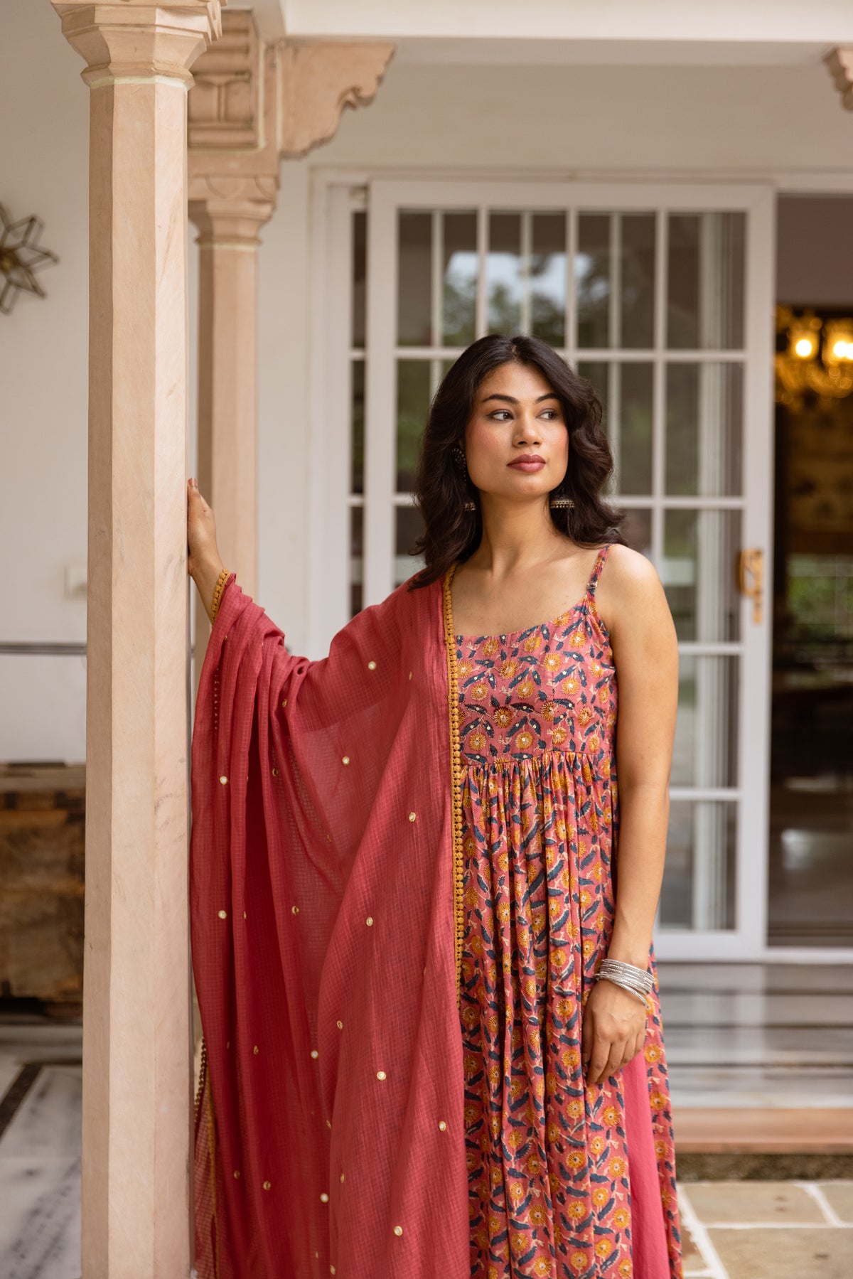 Peony Thin Strap Suit