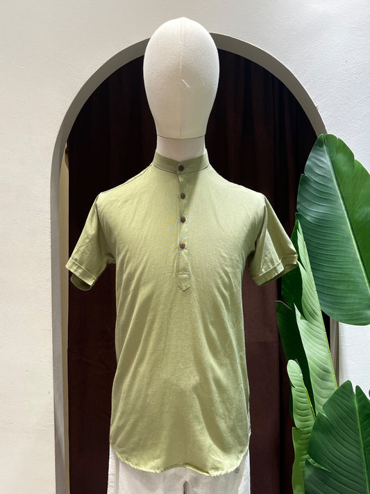 Mint Kurta without pocket