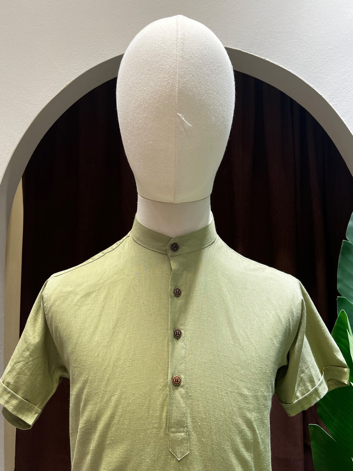 Mint Kurta without pocket