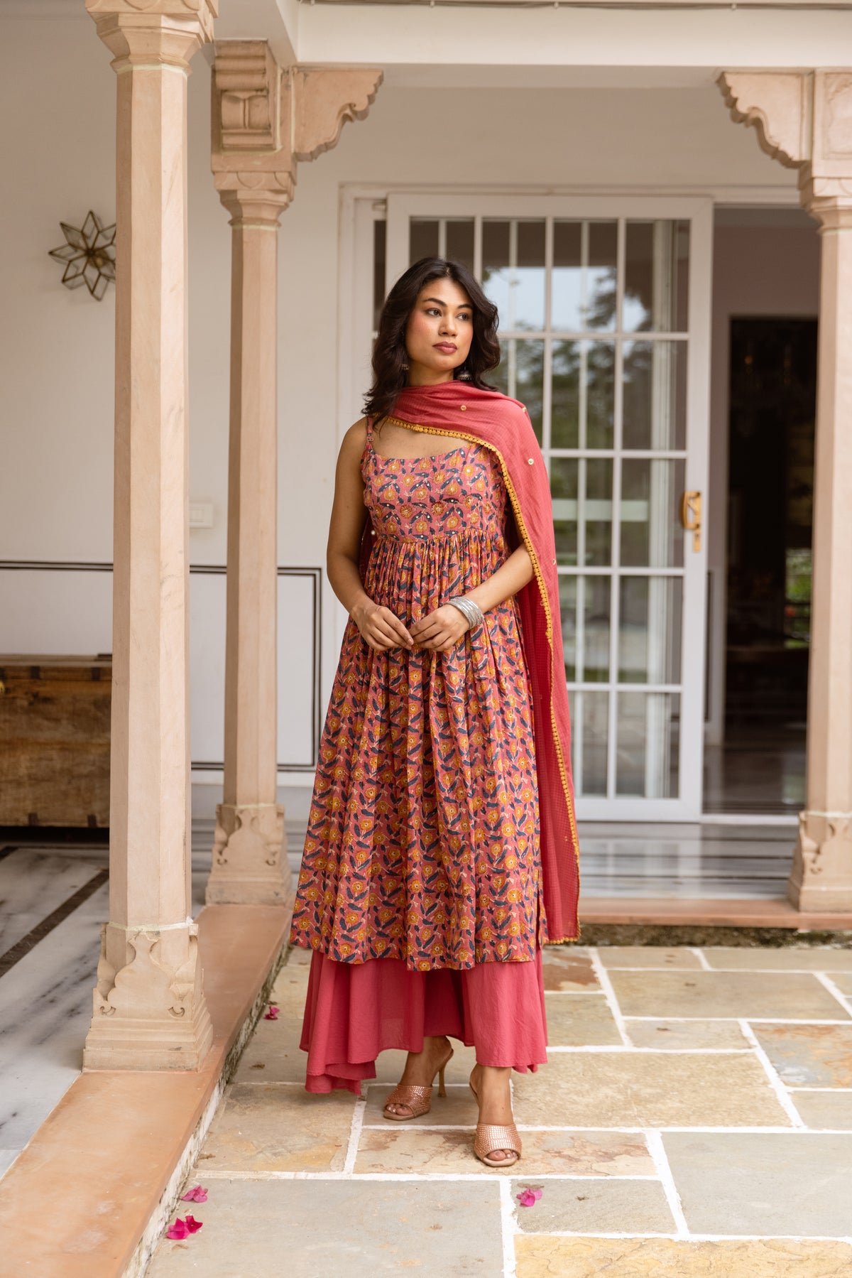 Peony Thin Strap Suit