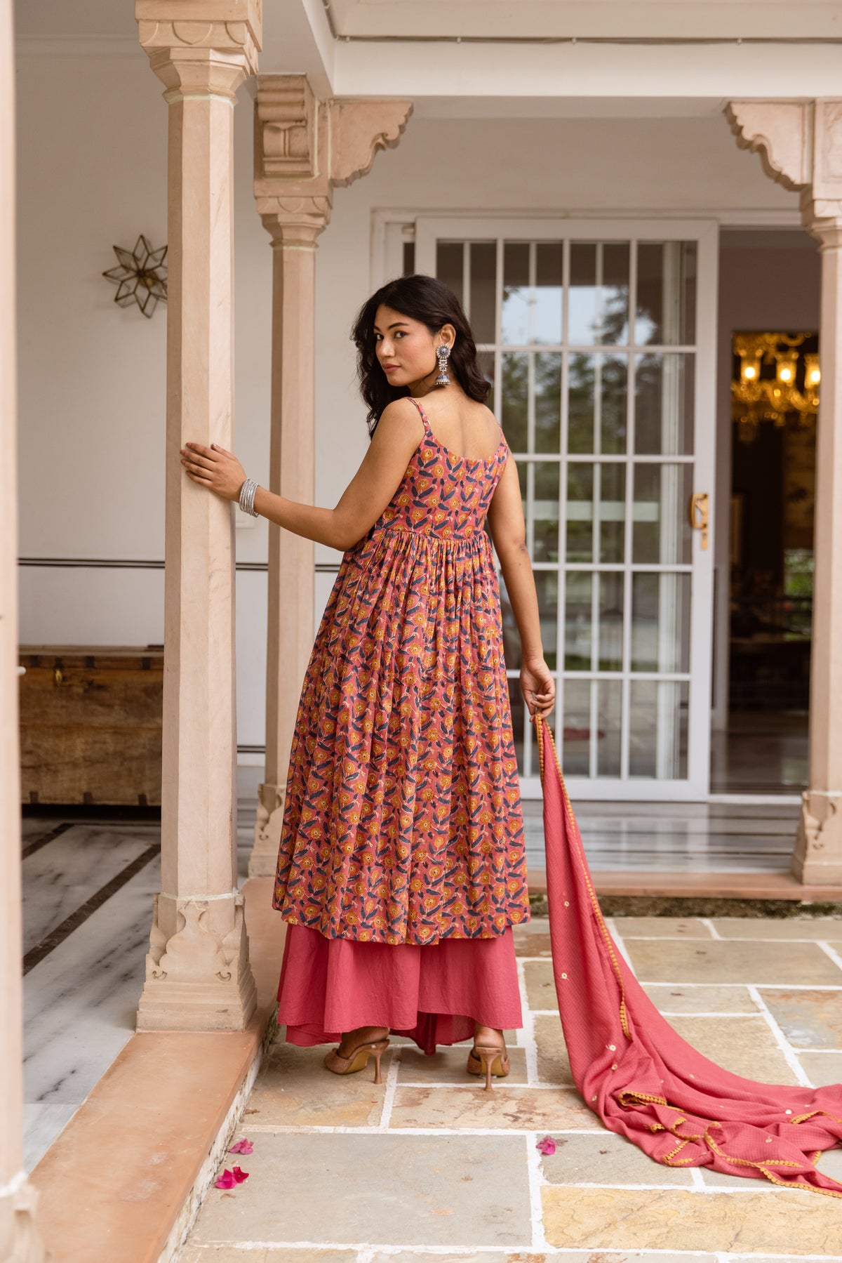 Peony Thin Strap Suit
