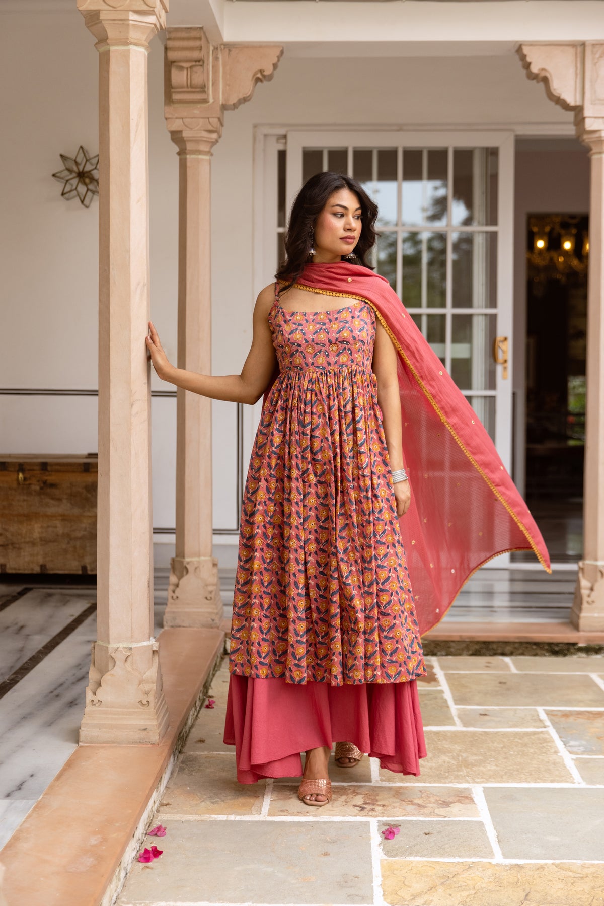 Peony Thin Strap Suit