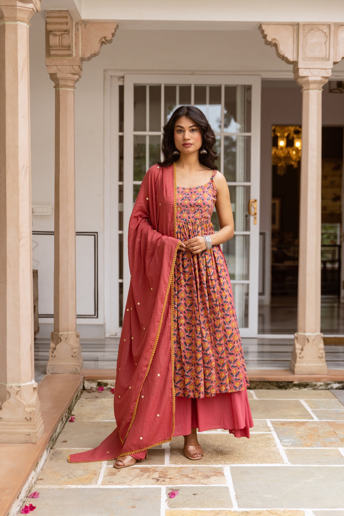 Peony Thin Strap Suit