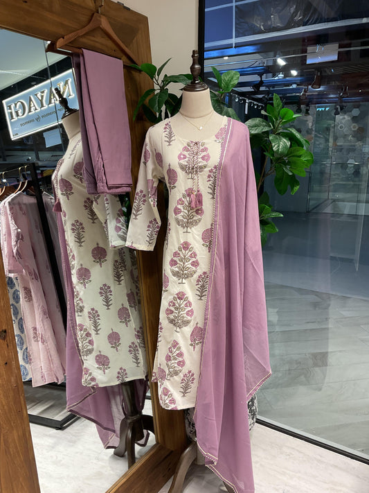Orchid Purple Suit Set