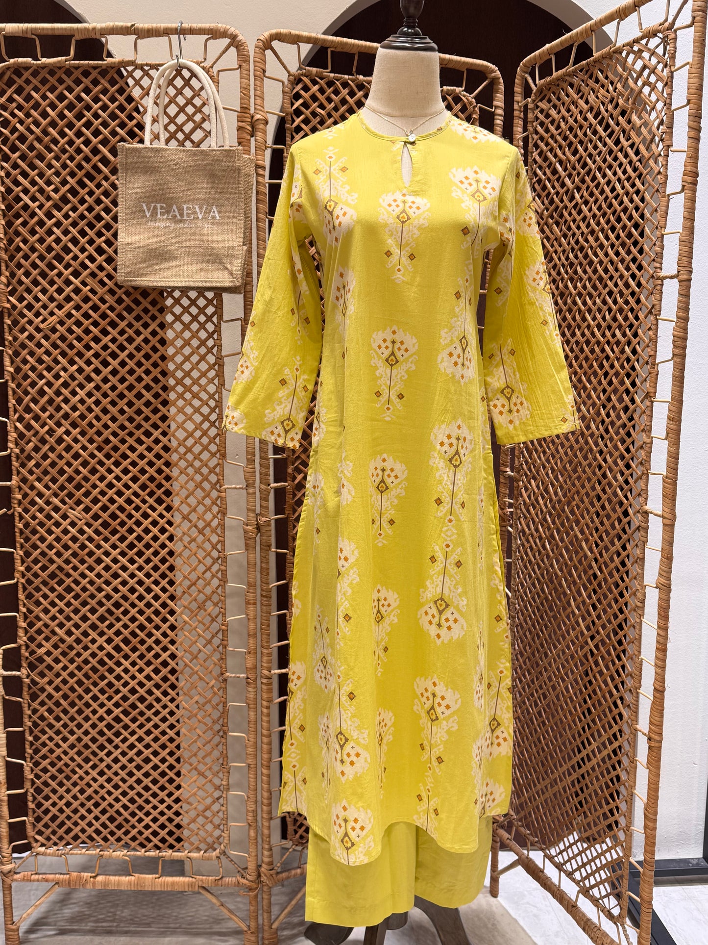 Lime Sleeved Co-Ord Set