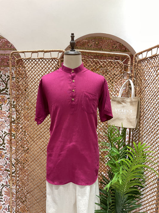 Magenta Kurta