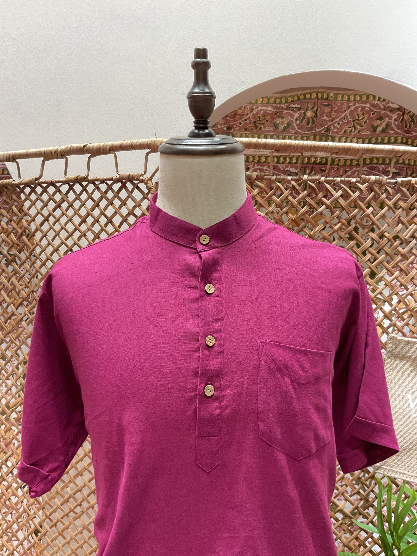 Magenta Kurta