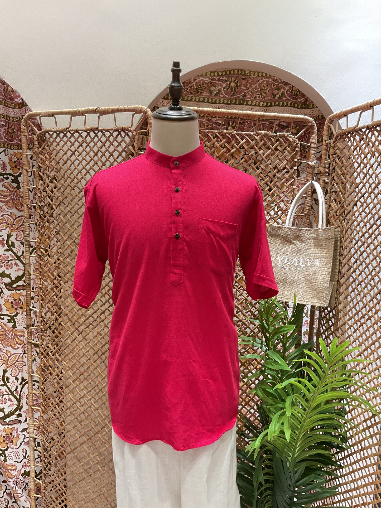 Fuchsia Kurta