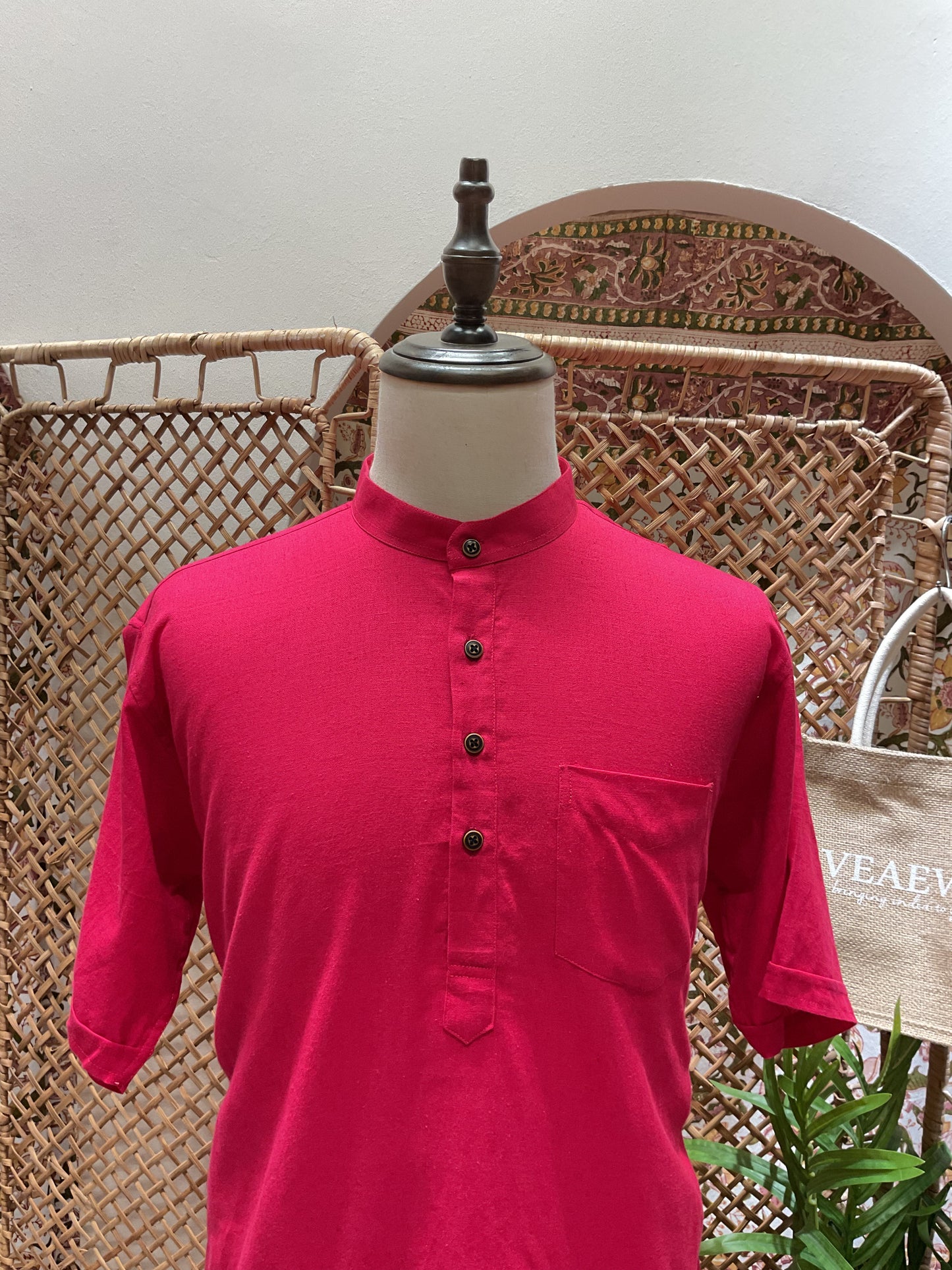 Fuchsia Kurta