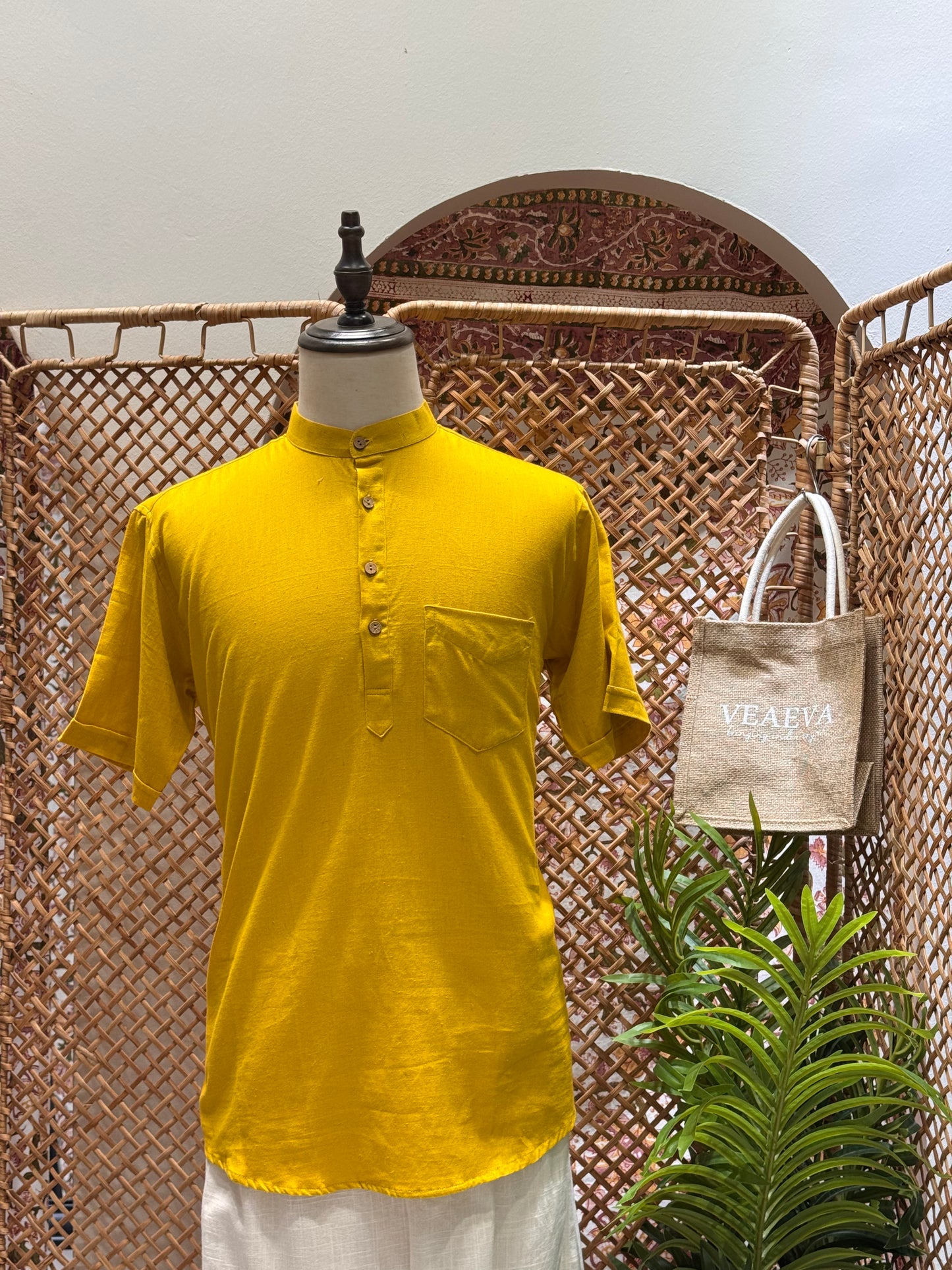 Mustard Yellow Kurta