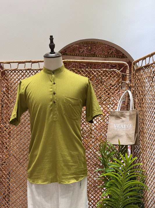 Olive Green Kurta