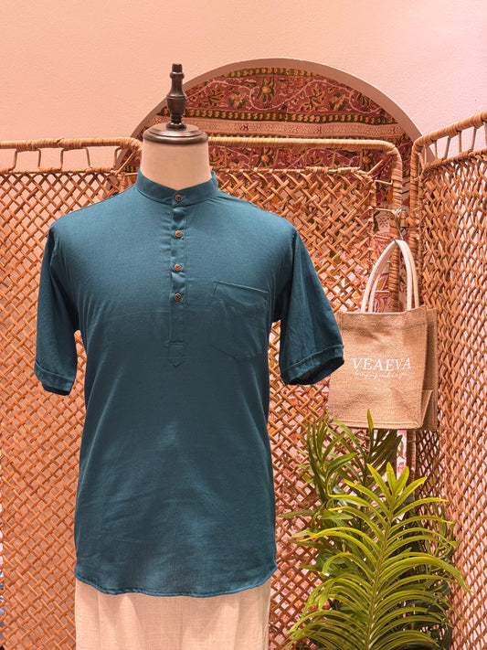 Cerulean Blue Kurta