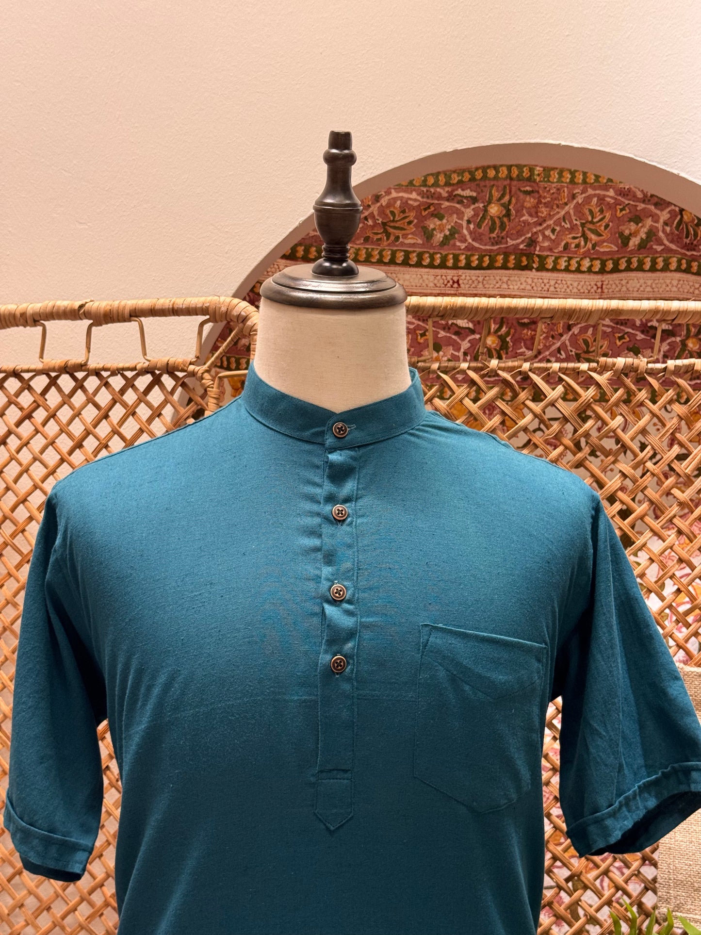 Cerulean Blue Kurta