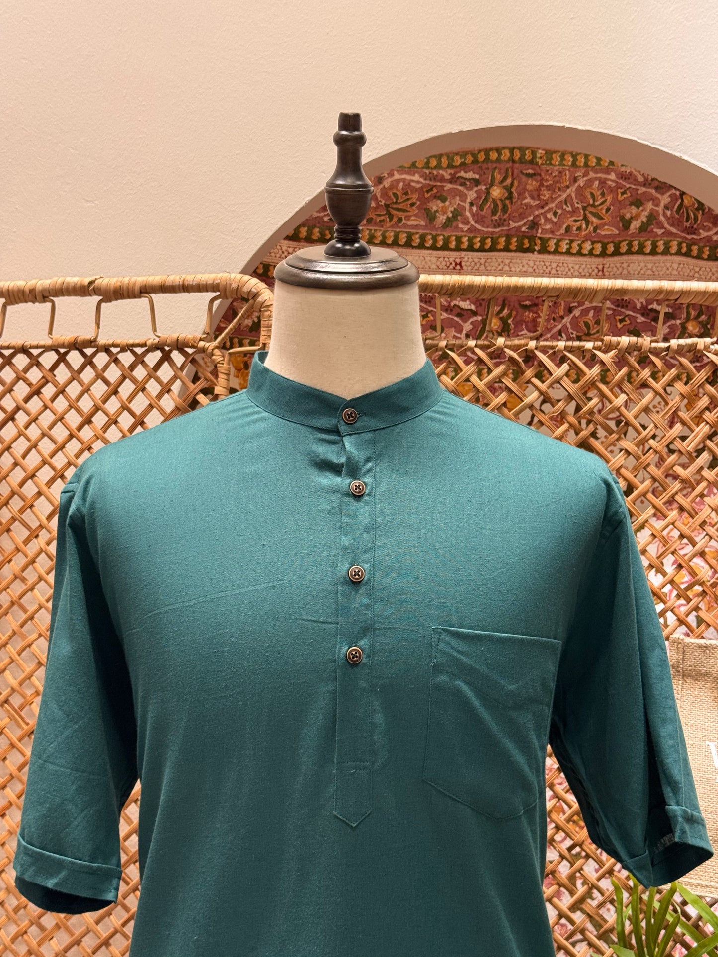 Dark Teal Kurta
