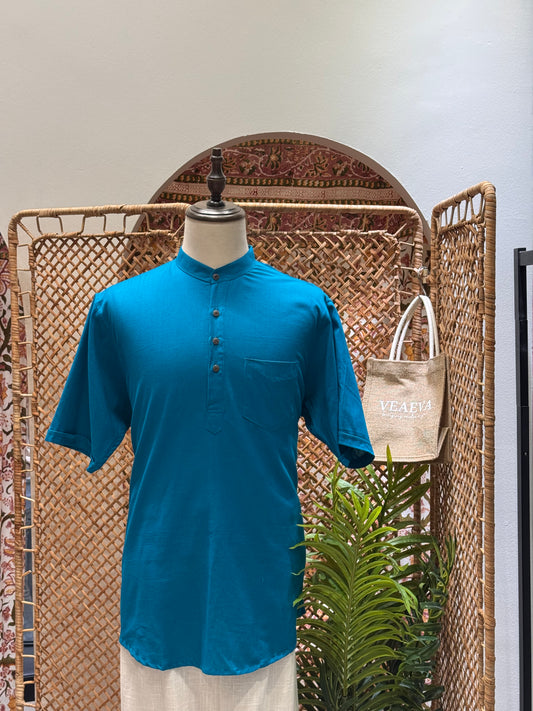 Azure Blue Kurta
