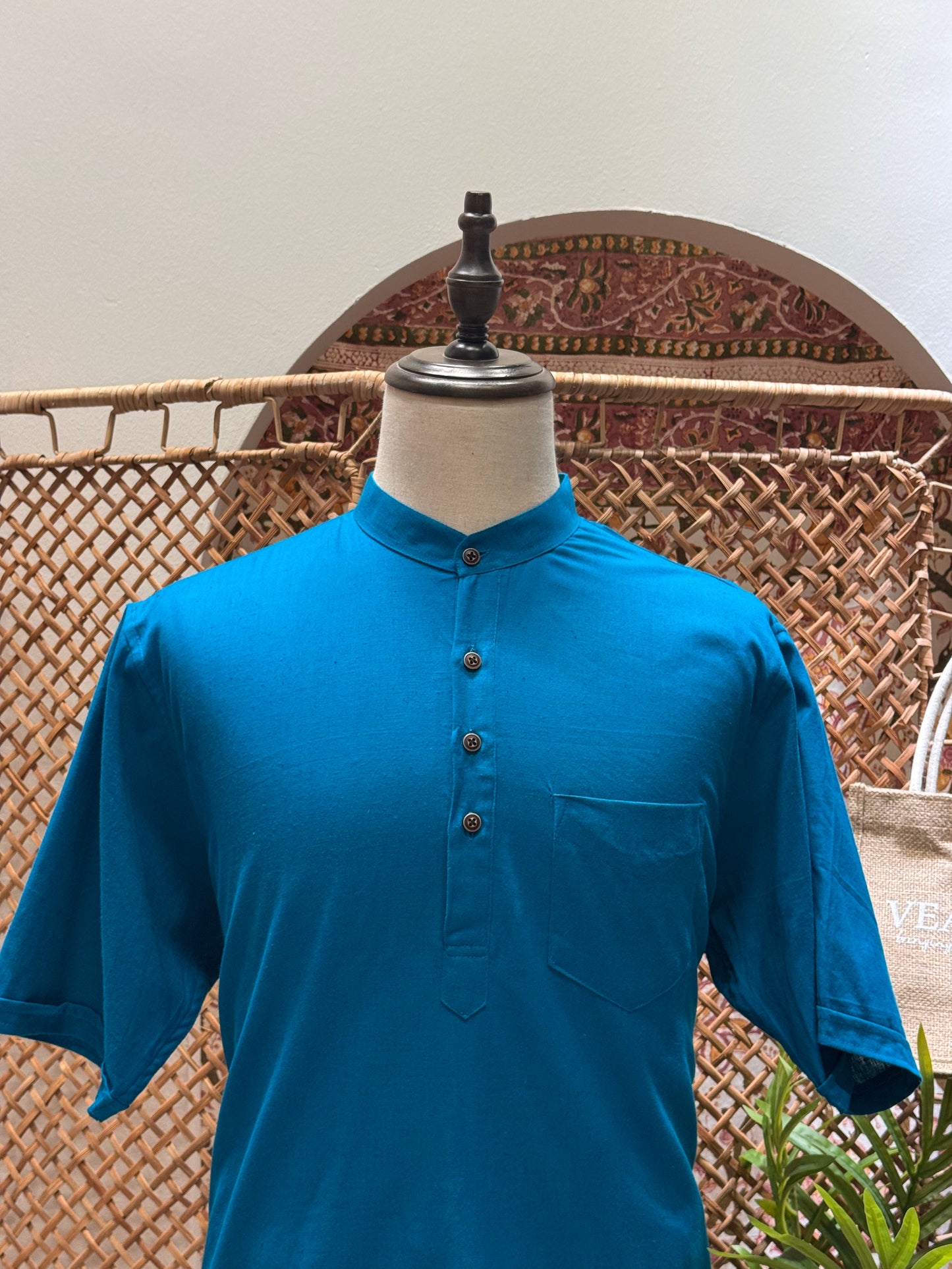 Azure Blue Kurta