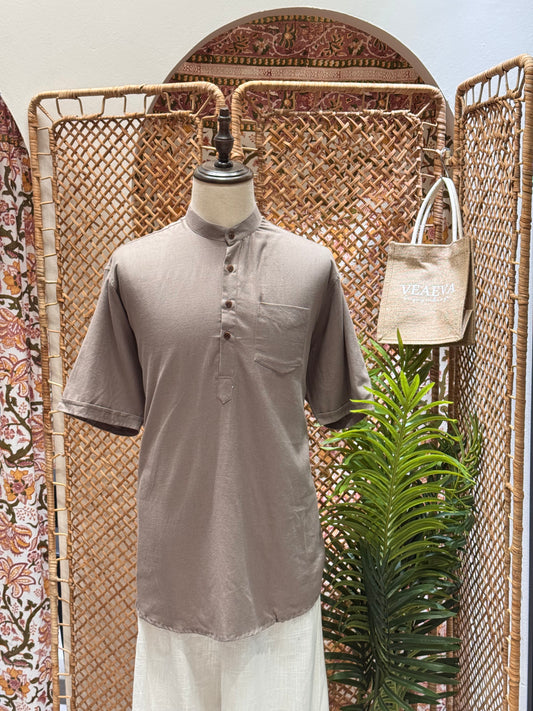 Taupe Kurta