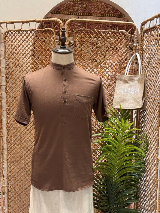 Brown Kurta