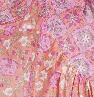 Printed Sleeved Top