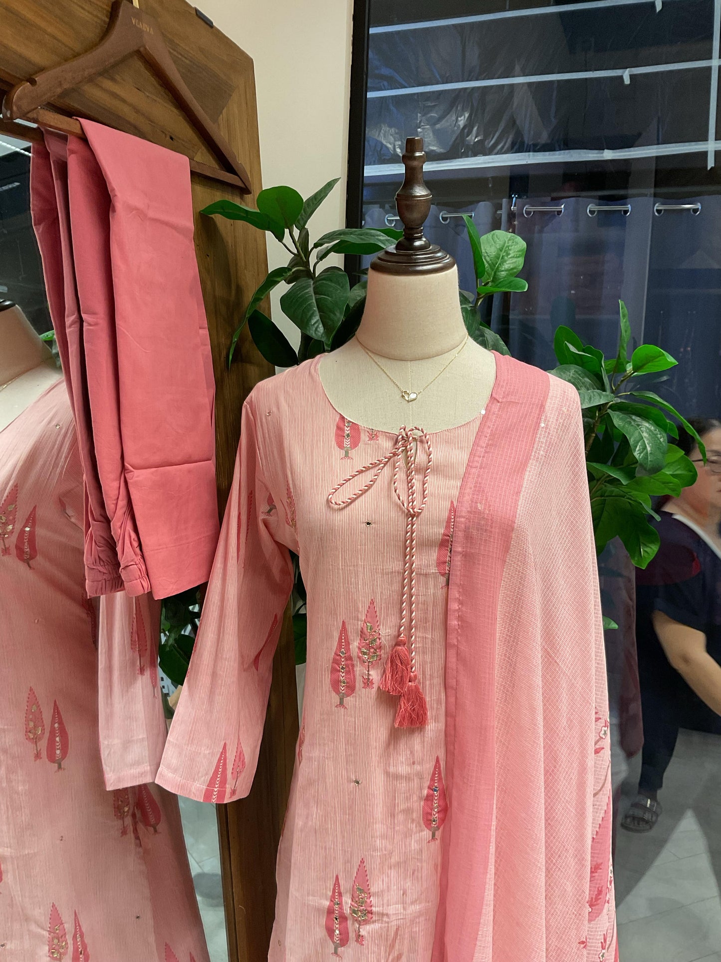 Rose Pink Suit Set