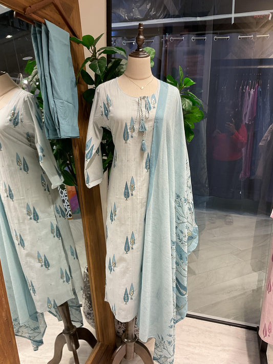 Baby Blue Suit Set
