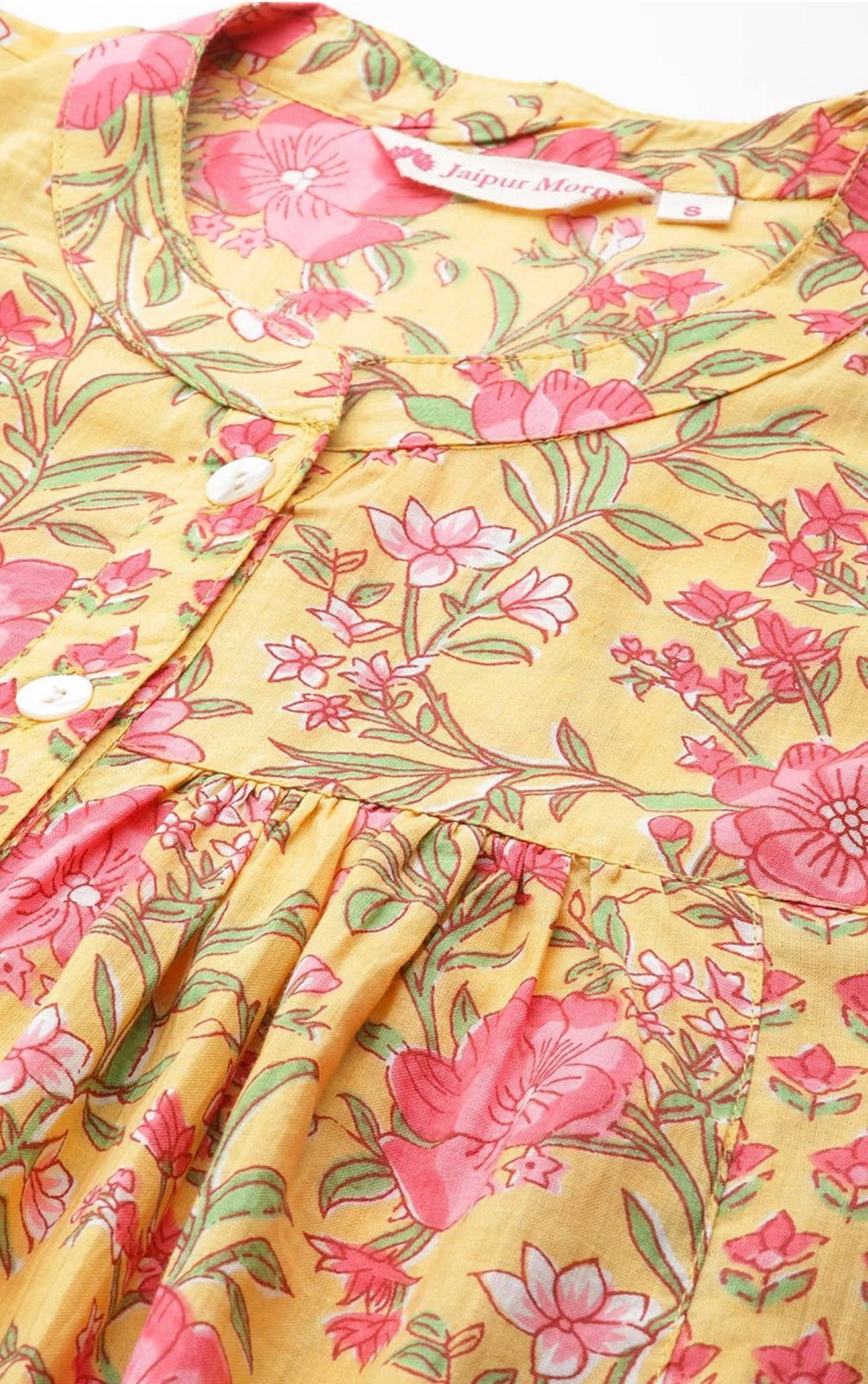 Yellow and Pink Top
