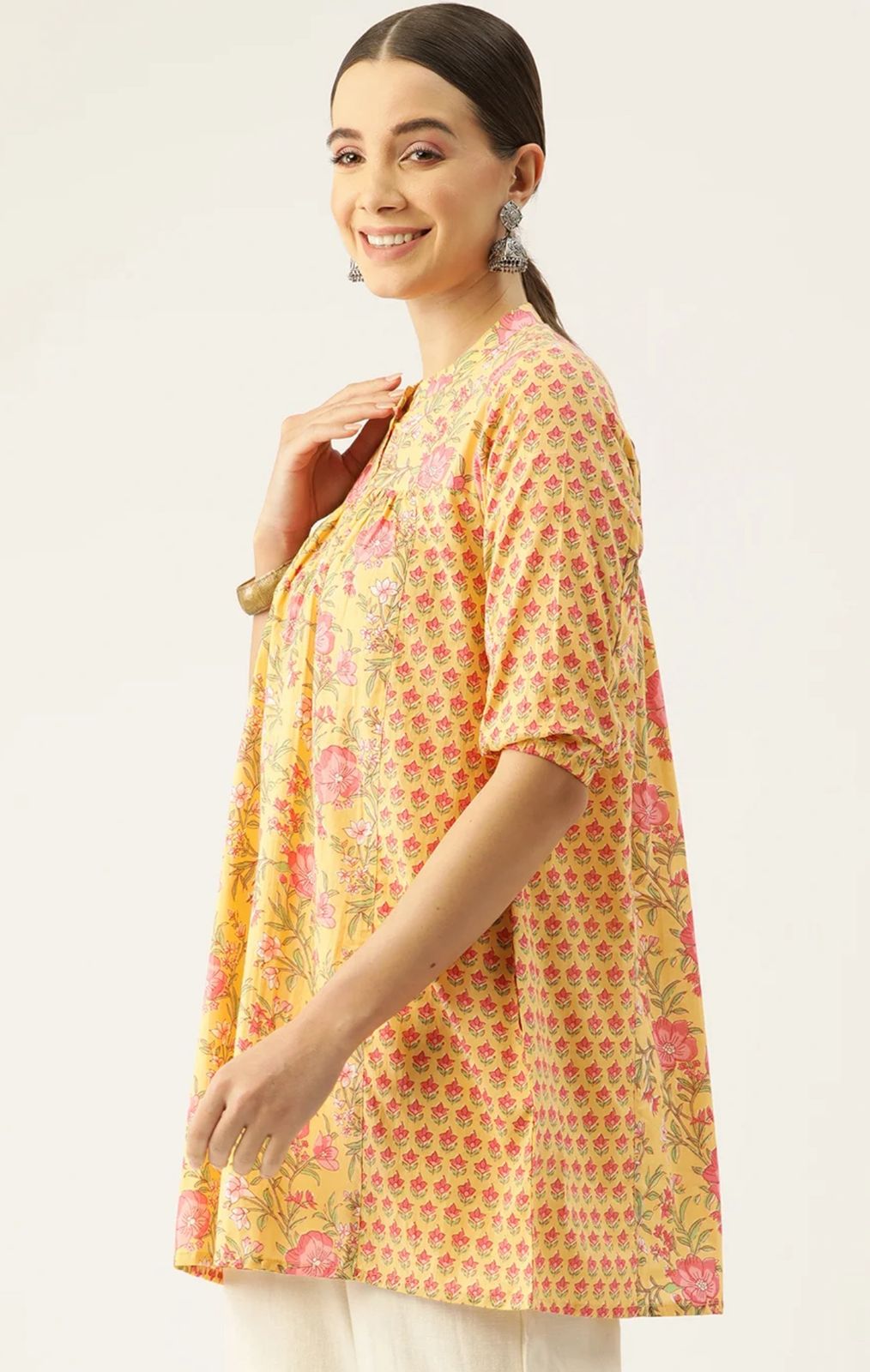 Yellow and Pink Top