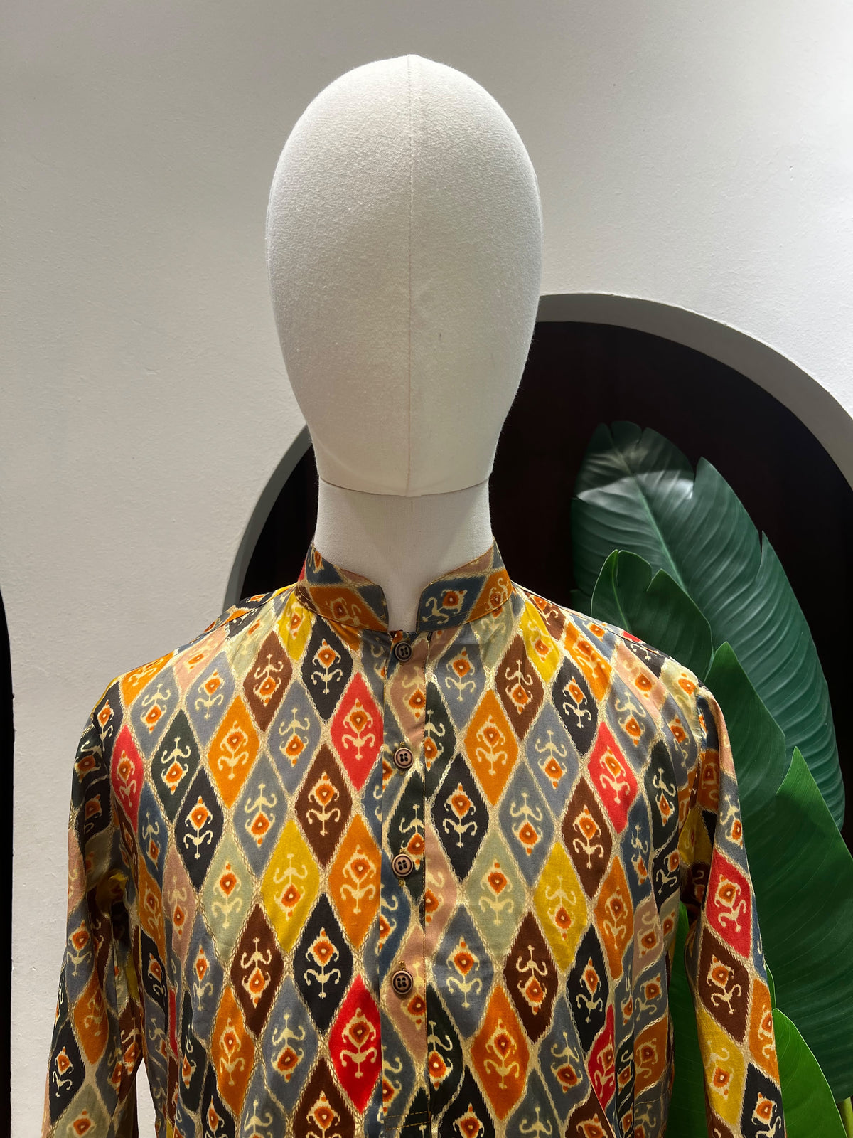Colourful Printed Long Kurta